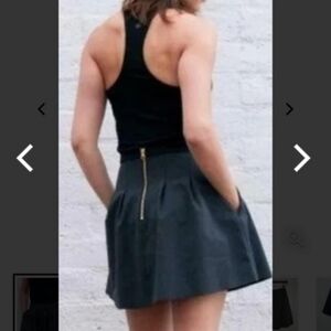 Lululemon Athletica Black Future Varsity Mini Skirt